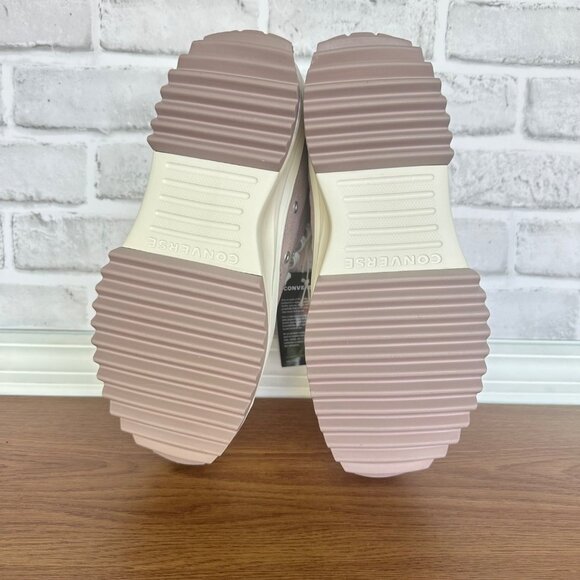 ⭐Converse Run Star Hike Hi Platform Glitter 8.5 Women Shoes Sneaker Pink A11578C - Picture 9 of 12